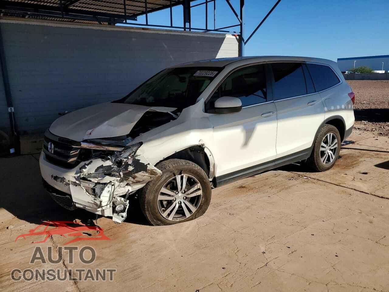HONDA PILOT 2017 - 5FNYF6H5XHB037686