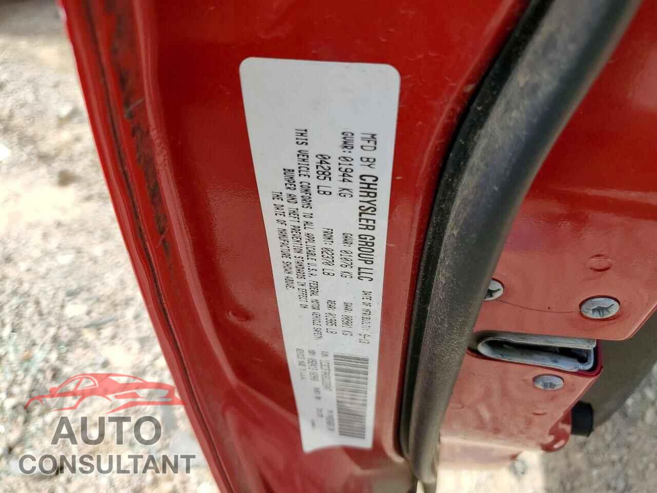 DODGE DART 2013 - 1C3CDFBA3DD326047