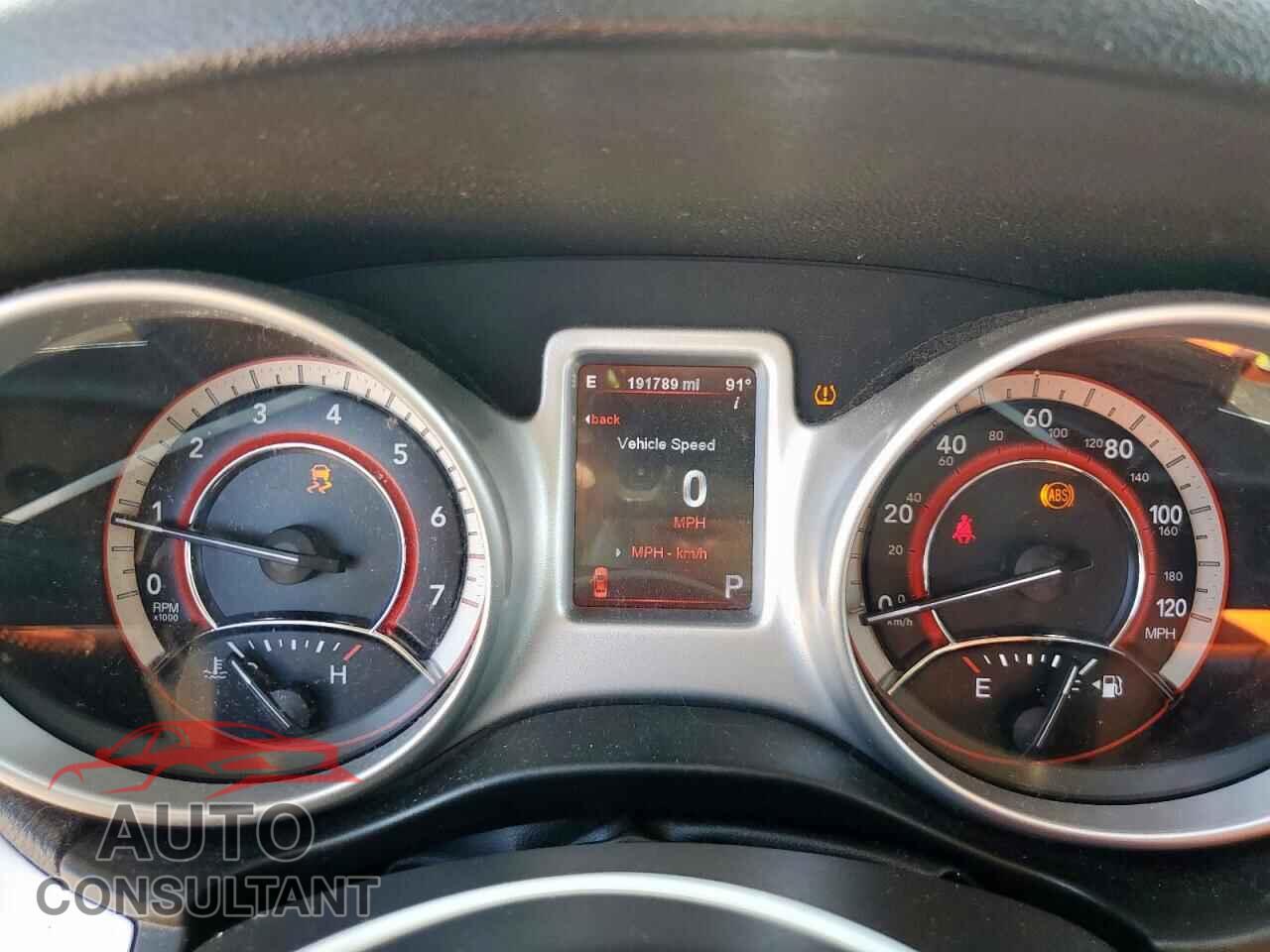 DODGE JOURNEY 2012 - 3C4PDCAB8CT239288