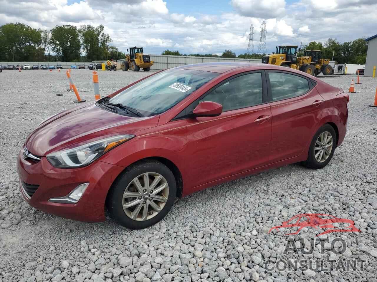 HYUNDAI ELANTRA 2014 - 5NPDH4AEXEH538176