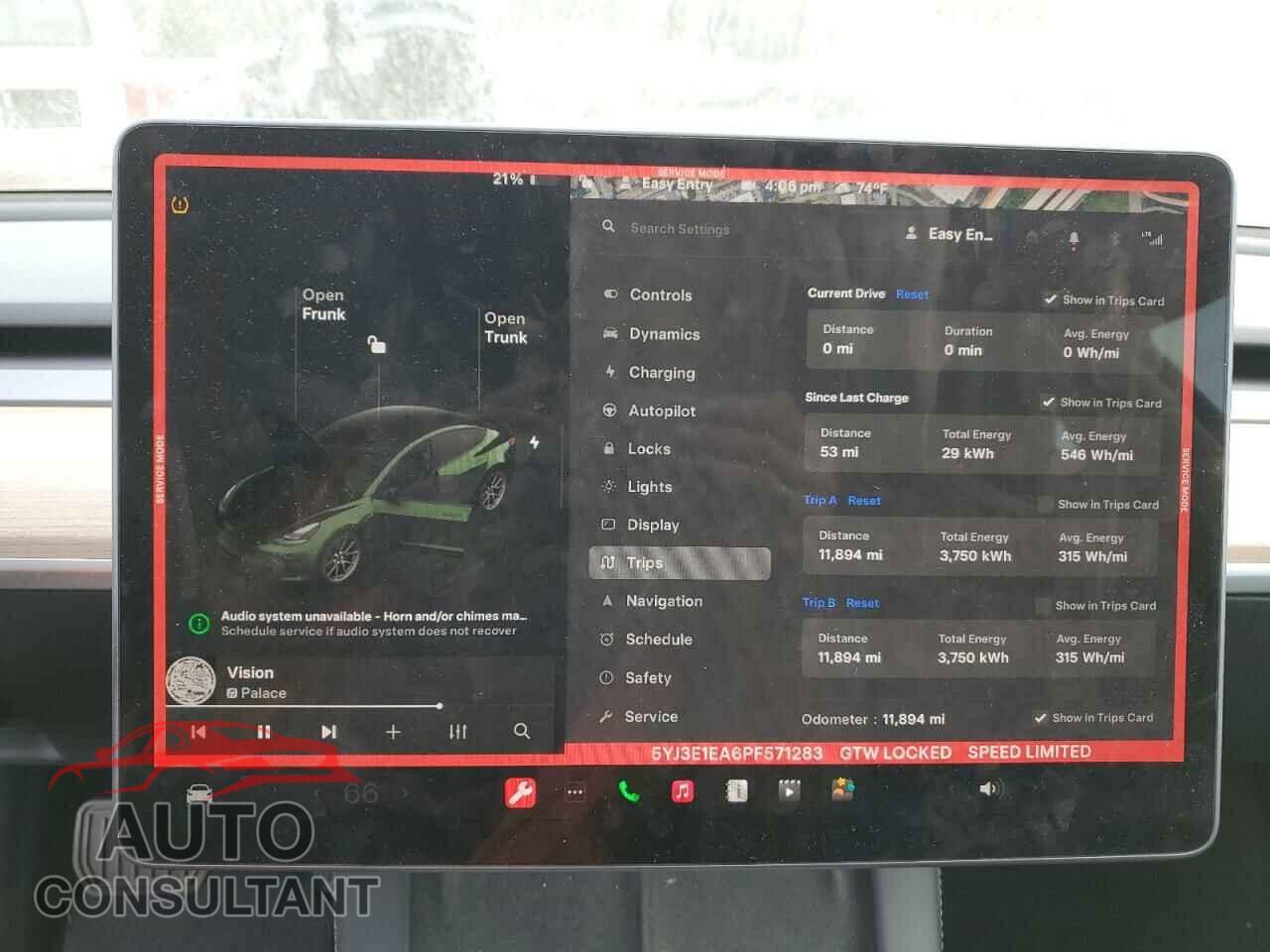 TESLA MODEL 3 2023 - 5YJ3E1EA6PF571283