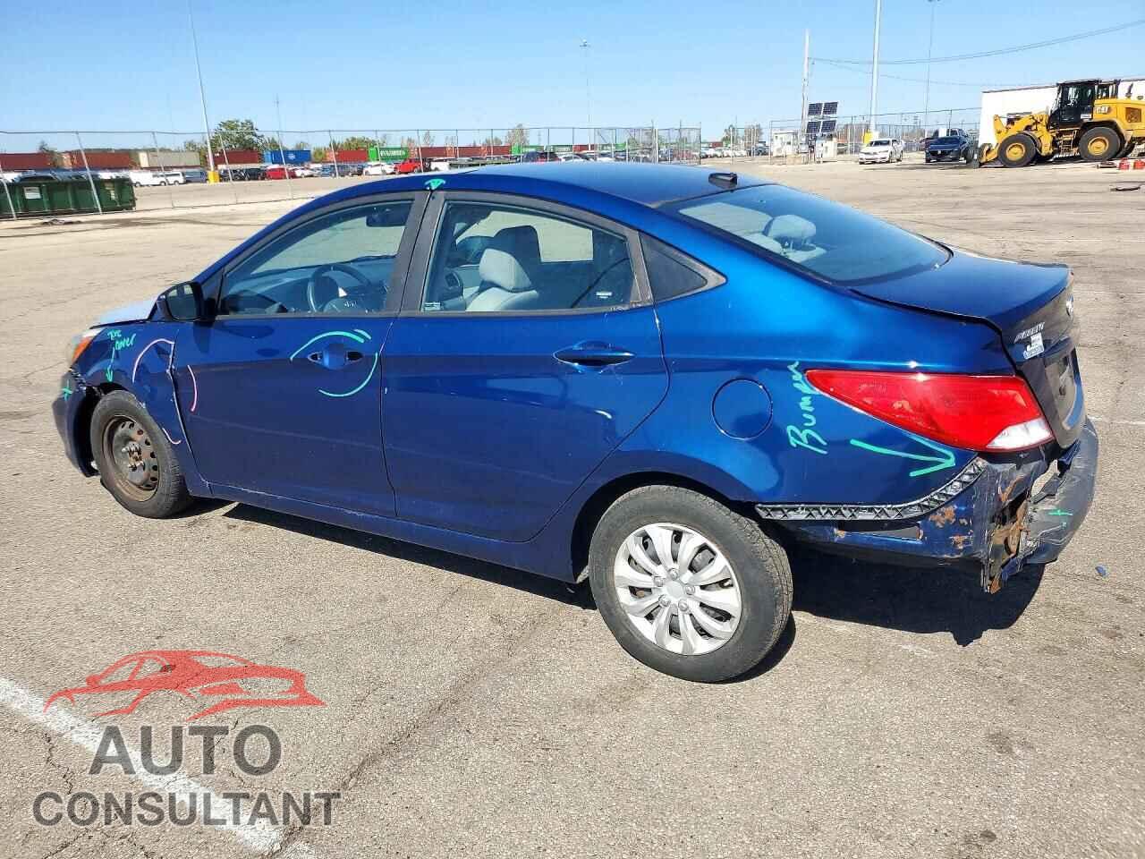 HYUNDAI ACCENT 2017 - KMHCT4AE2HU286102