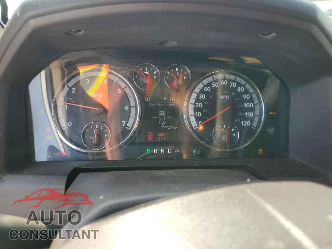 DODGE RAM 1500 2012 - 1C6RD7LT2CS145809