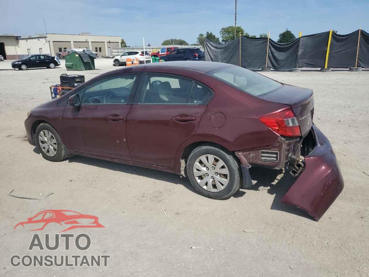 HONDA CIVIC 2012 - 19XFB2F55CE082872