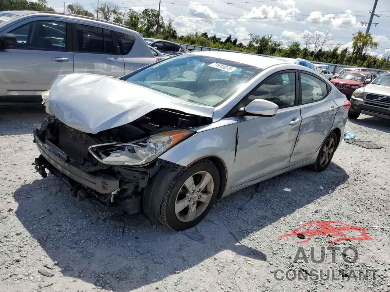 HYUNDAI ELANTRA 2012 - 5NPDH4AE1CH095185