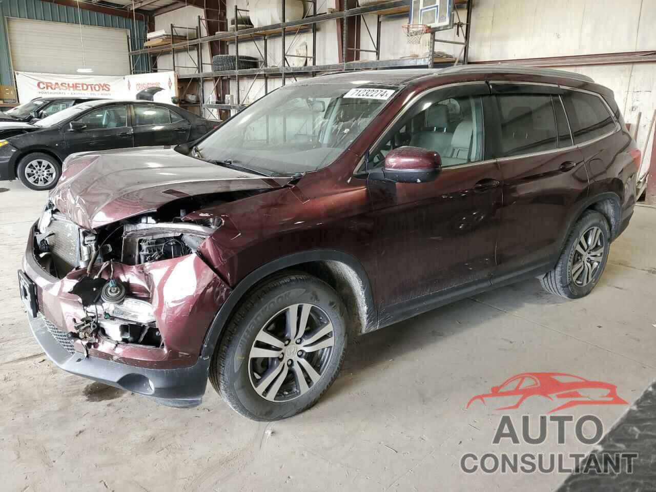 HONDA PILOT 2017 - 5FNYF6H78HB042306