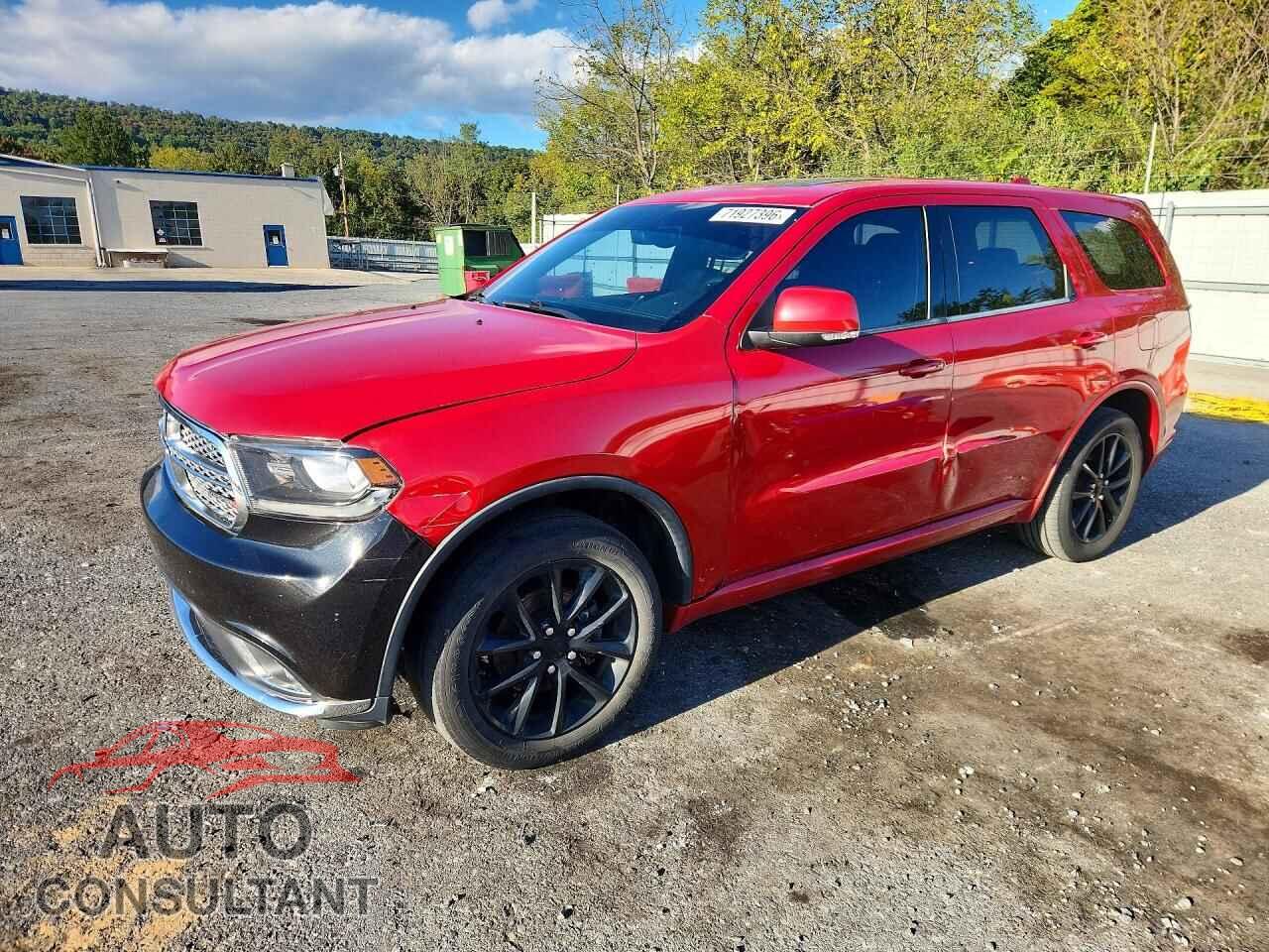 DODGE DURANGO 2017 - 1C4RDJDGXHC823800