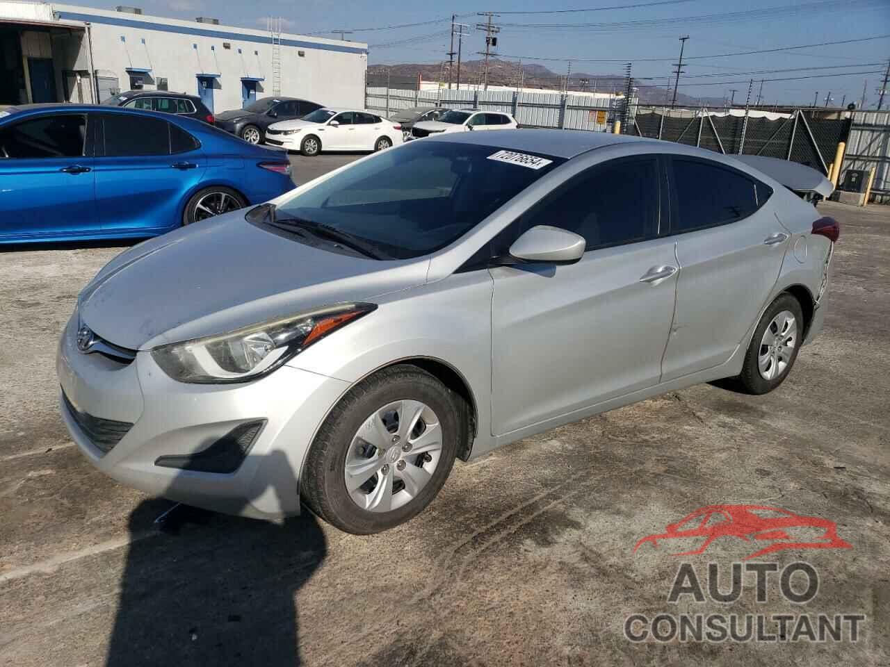 HYUNDAI ELANTRA 2016 - 5NPDH4AE7GH744588