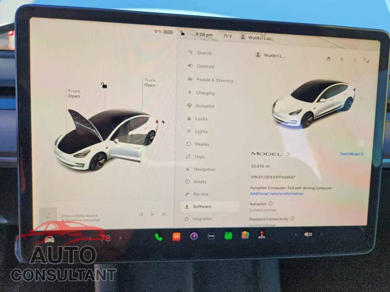 TESLA MODEL 3 2023 - 5YJ3E1EA1PF408587