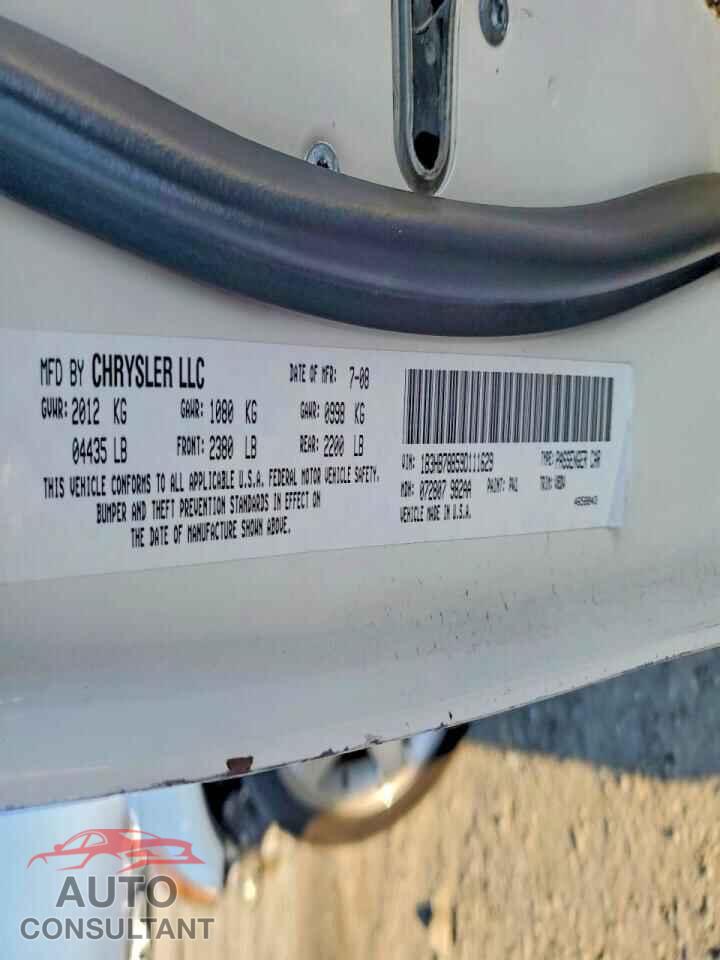 DODGE CALIBER 2009 - 1B3HB78B59D111629