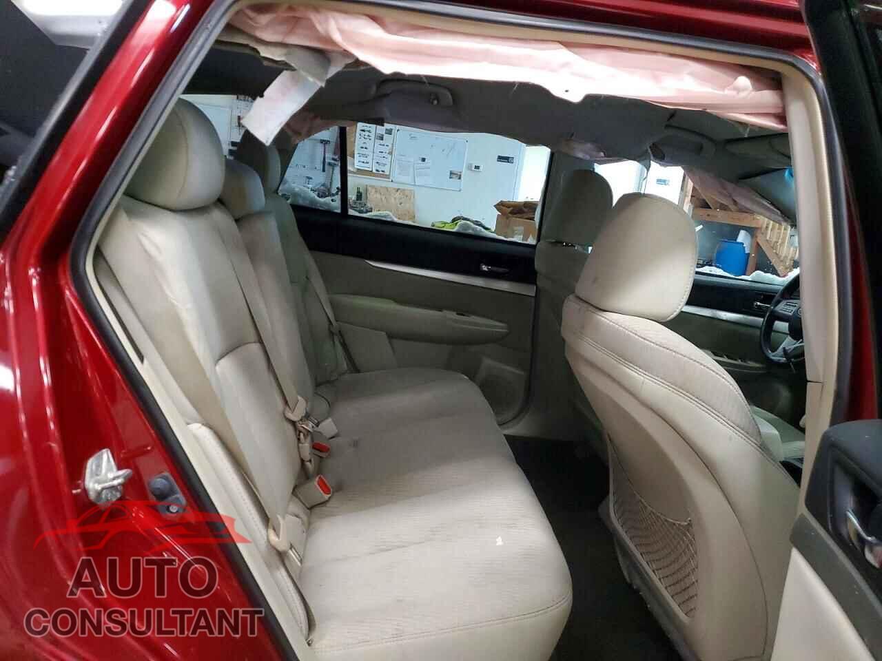 SUBARU OUTBACK 2011 - 4S4BRCCC8B3438087