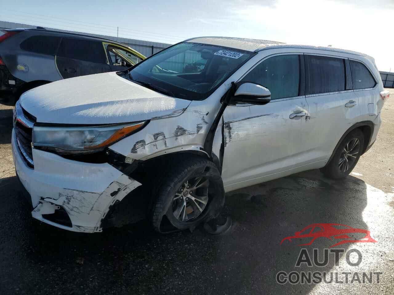 TOYOTA HIGHLANDER 2016 - 5TDKKRFHXGS138690