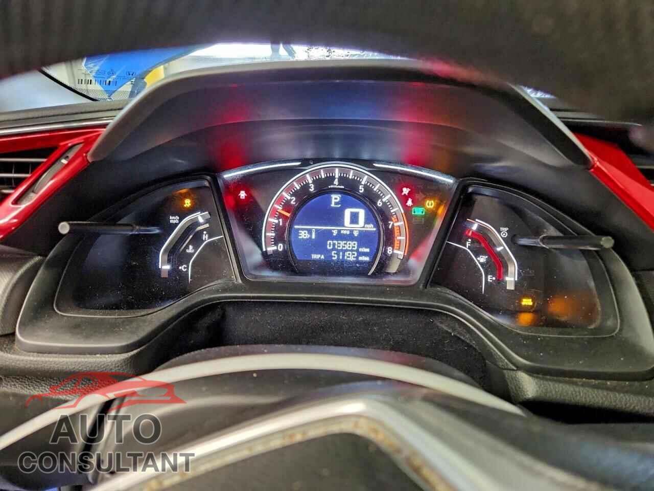 HONDA CIVIC 2017 - 19XFC2F59HE046980