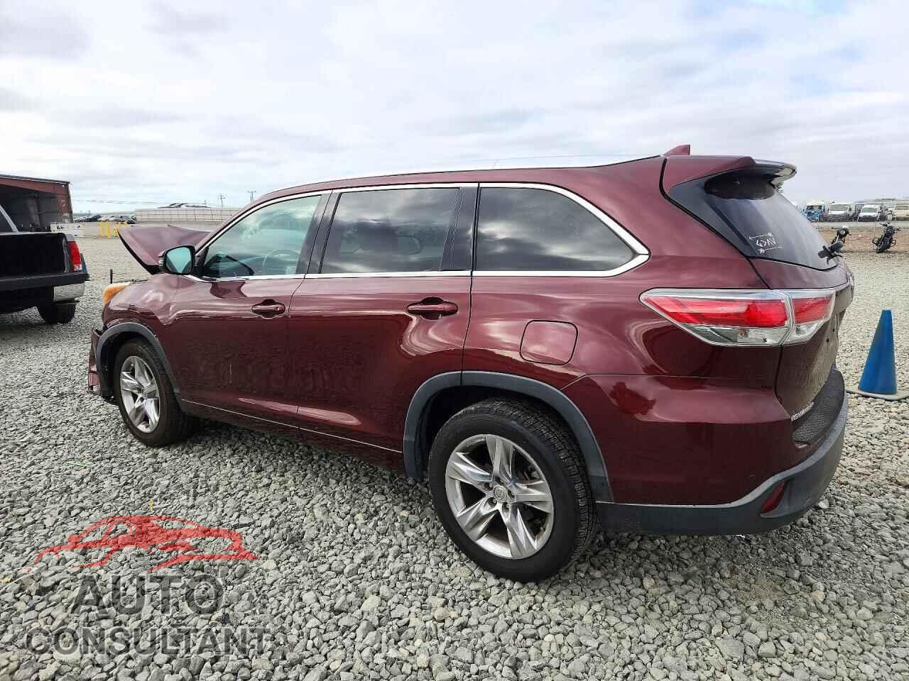 TOYOTA HIGHLANDER 2014 - 5TDYKRFH6ES018442