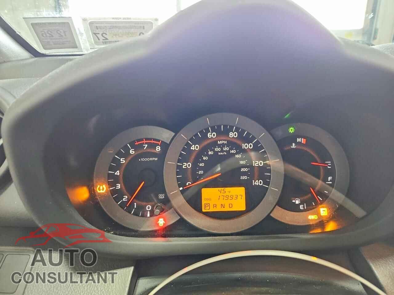 TOYOTA RAV4 2012 - JTMRF4DV9C5052026