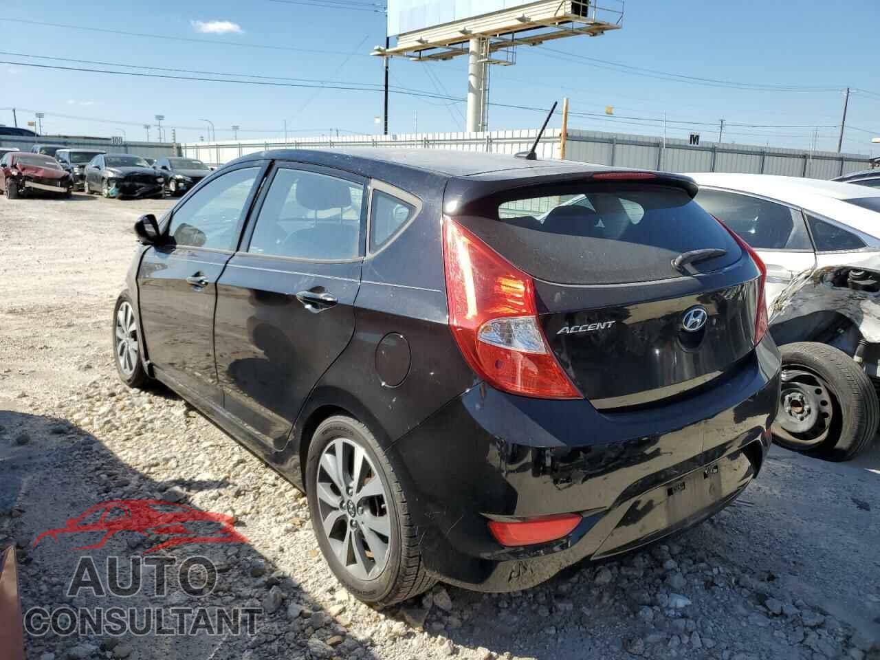 HYUNDAI ACCENT 2016 - KMHCU5AE4GU236805