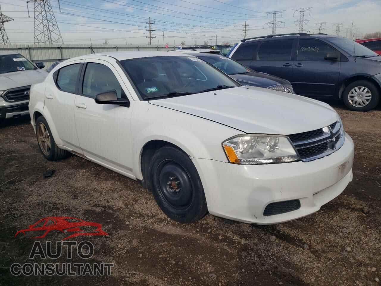 DODGE AVENGER 2013 - 1C3CDZAB5DN726102