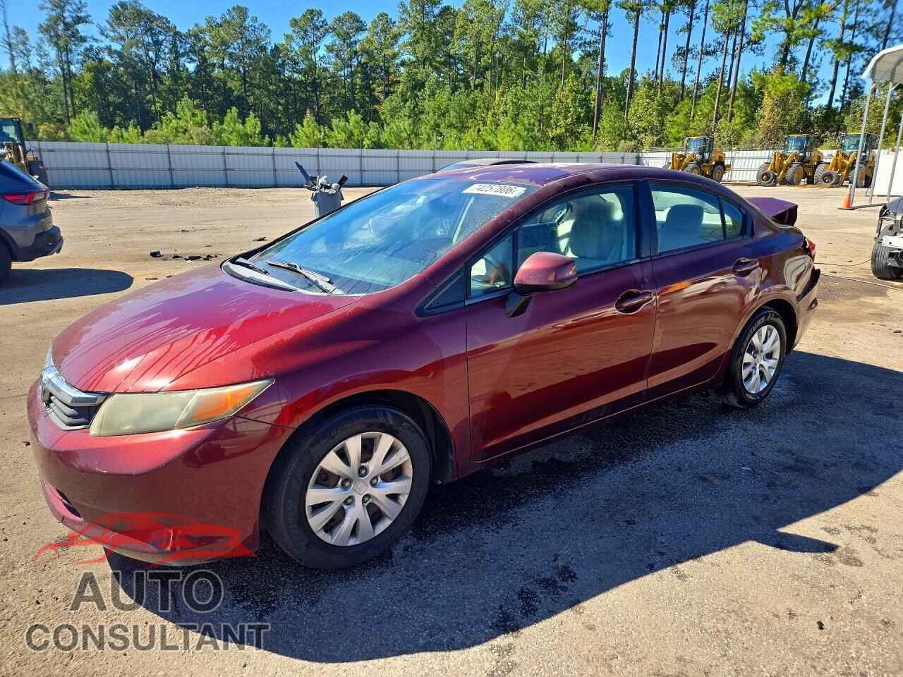 HONDA CIVIC 2012 - 2HGFB2E56CH514988