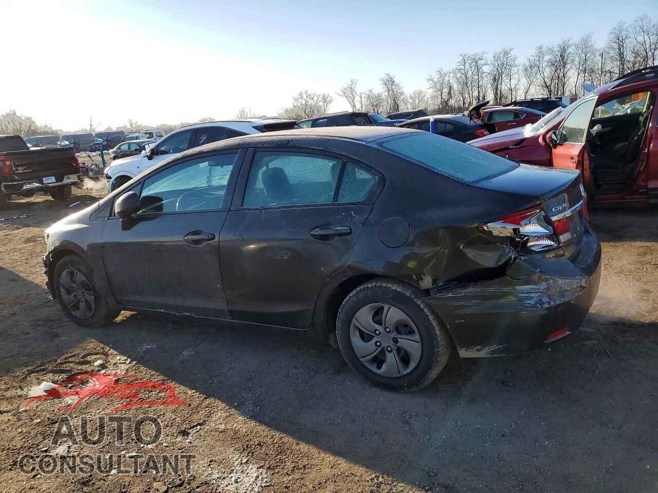 HONDA CIVIC 2013 - 19XFB2F58DE201998