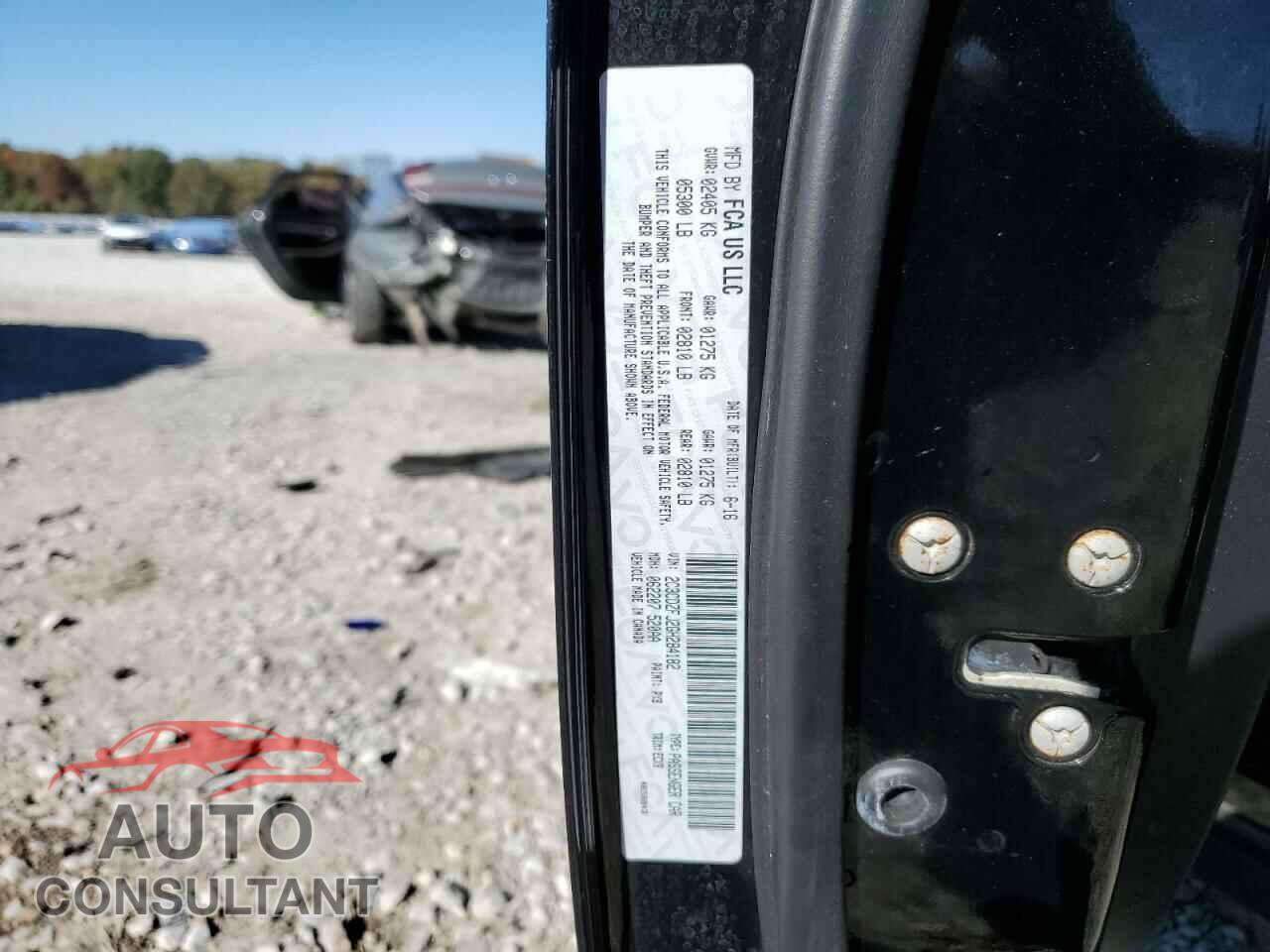 DODGE CHALLENGER 2016 - 2C3CDZFJ2GH284182