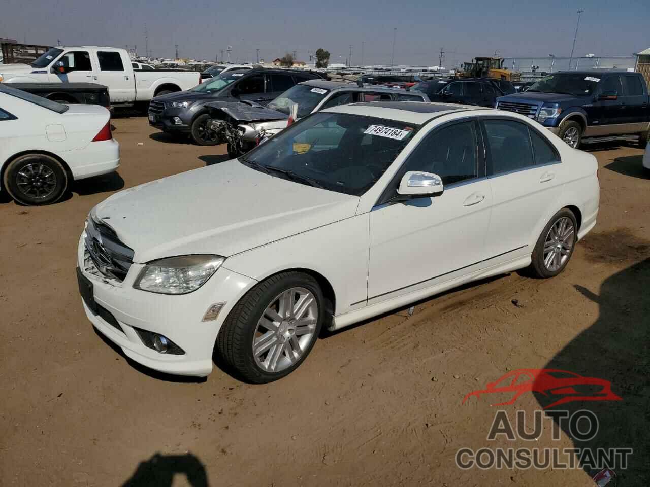 MERCEDES-BENZ C-CLASS 2009 - WDDGF54X79R072409