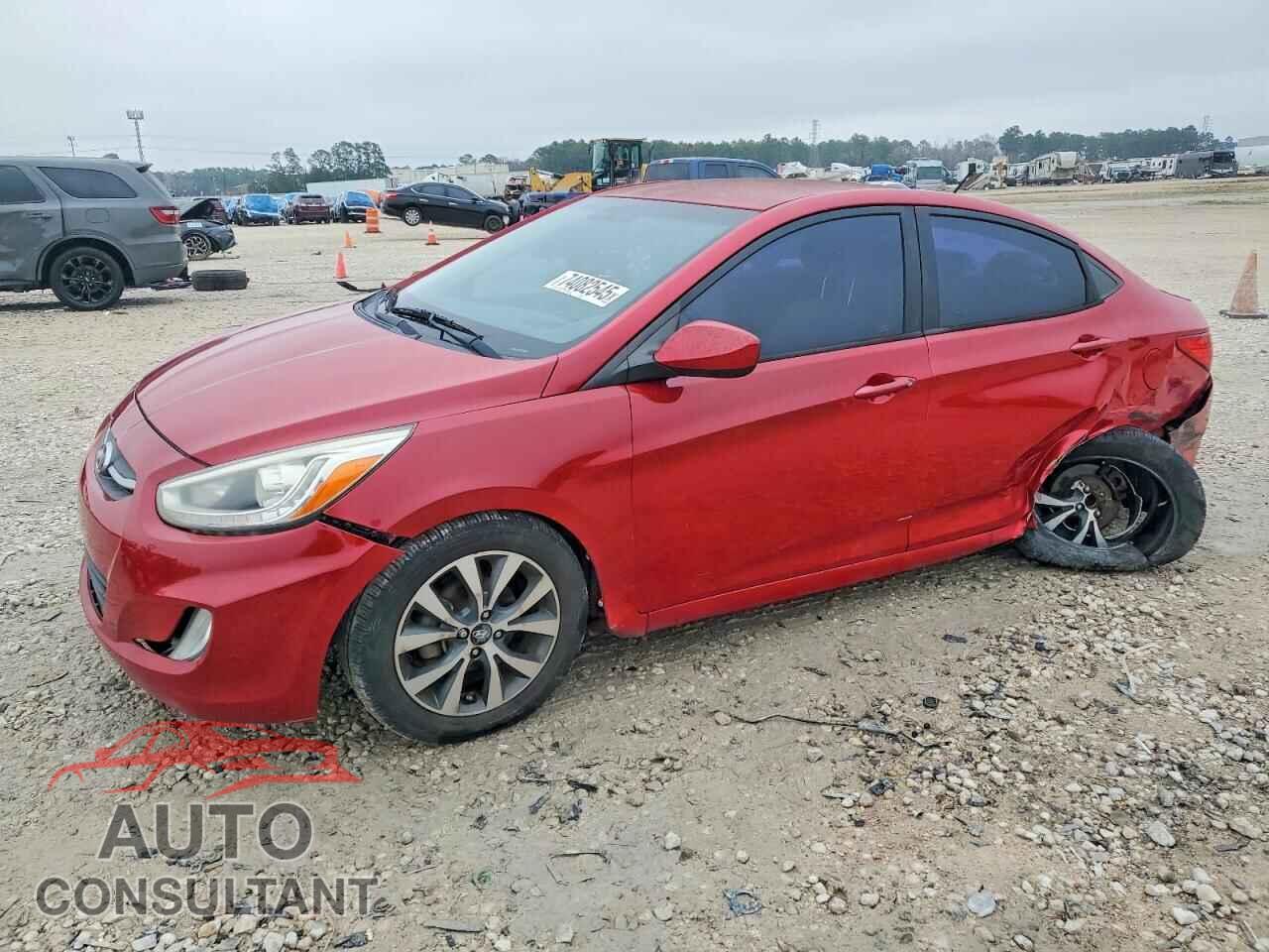HYUNDAI ACCENT 2015 - KMHCU4AE3FU907874