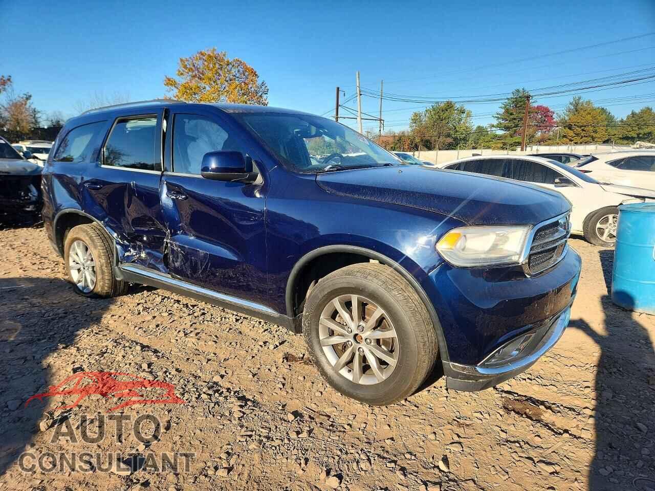 DODGE DURANGO 2017 - 1C4RDJAG0HC814639