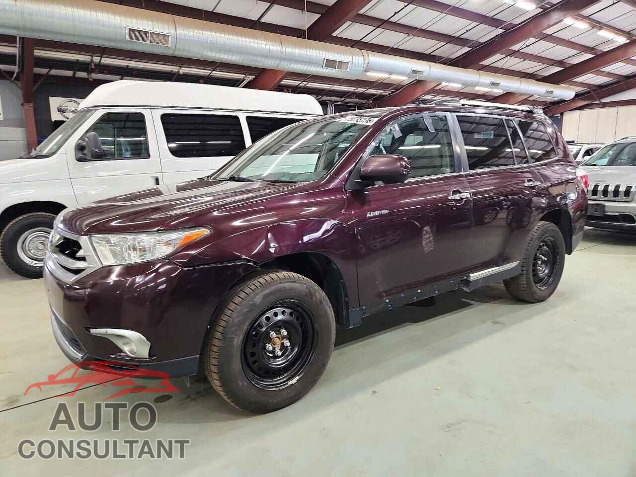 TOYOTA HIGHLANDER 2012 - 5TDDK3EH3CS144932