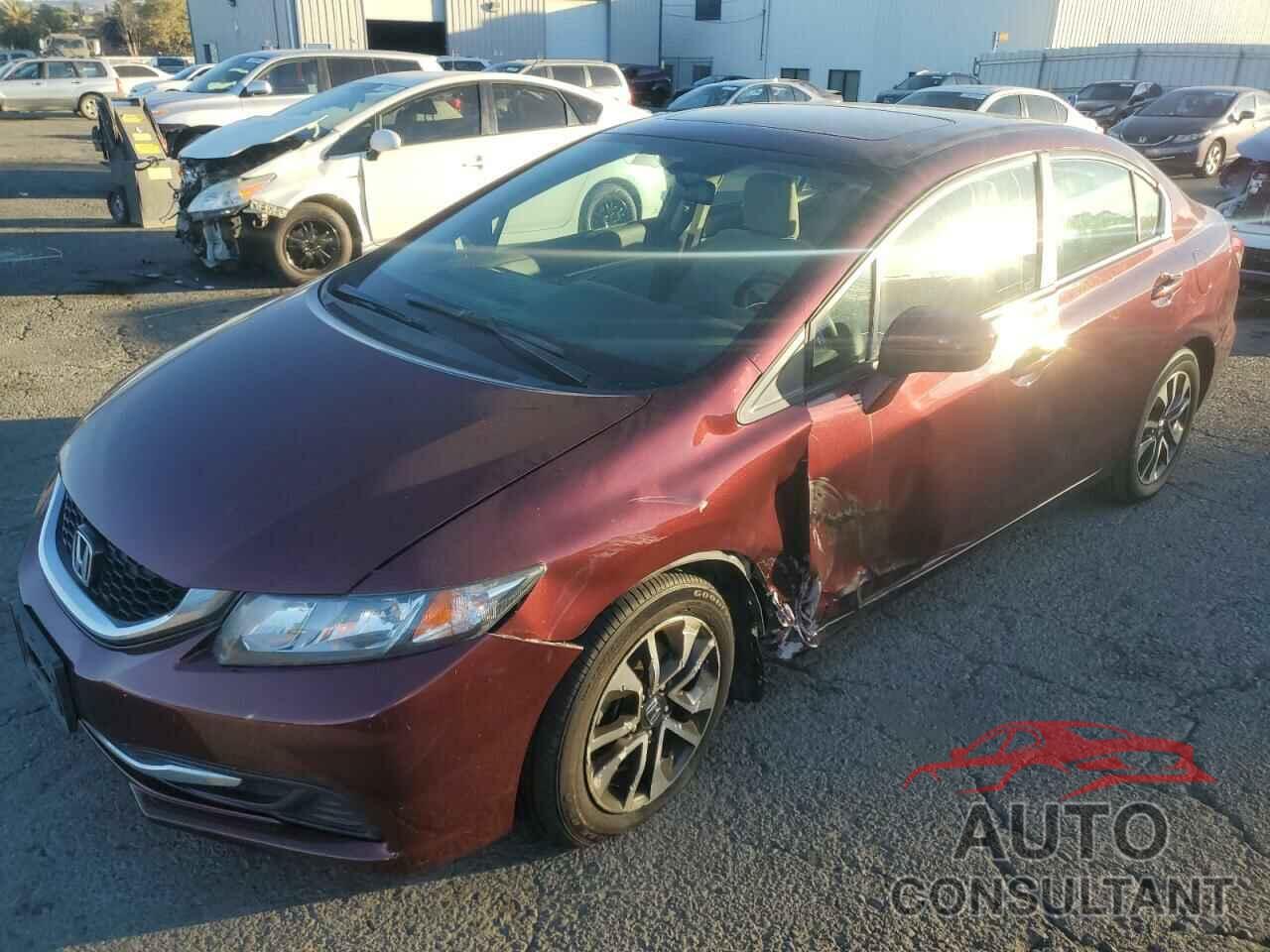 HONDA CIVIC 2014 - 19XFB2F81EE200266