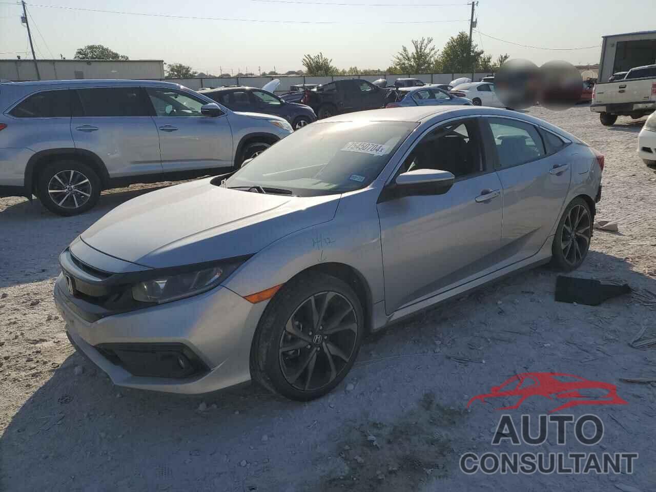 HONDA CIVIC 2021 - 19XFC2F83ME202385