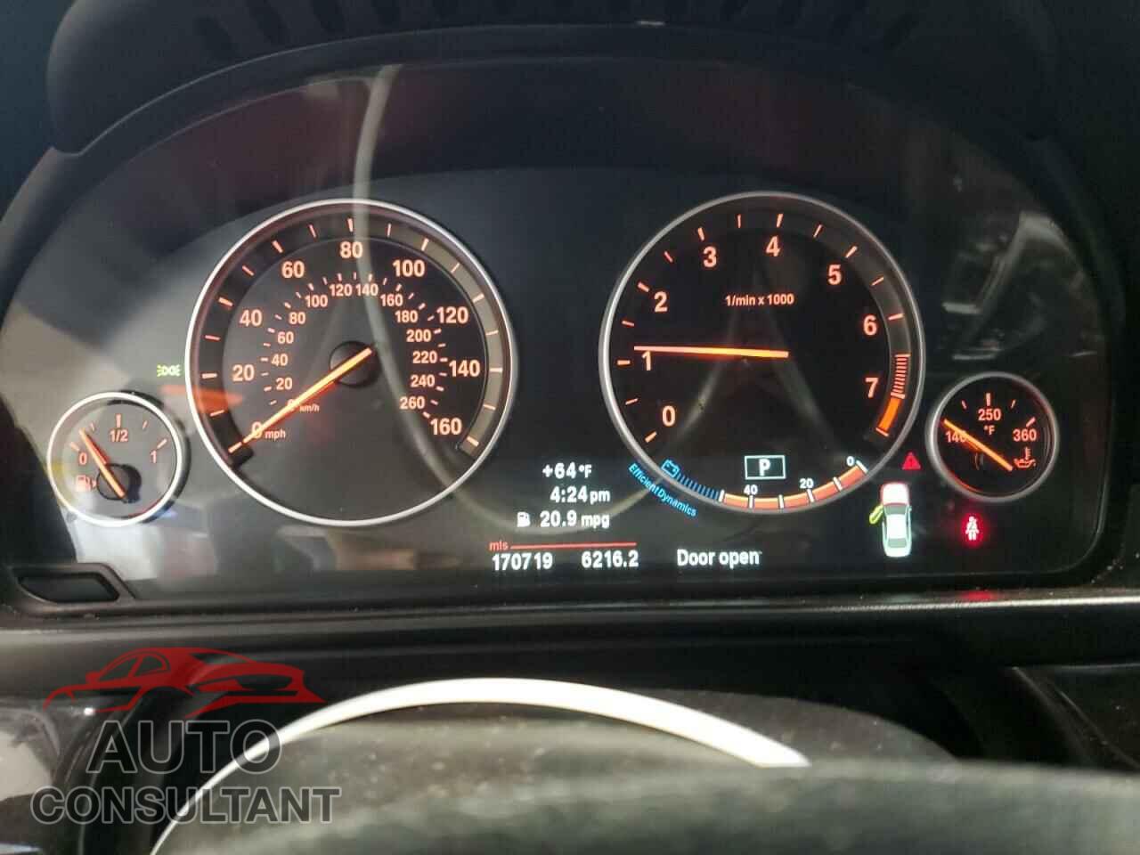 BMW 5 SERIES 2013 - WBAFU7C55DDU77016