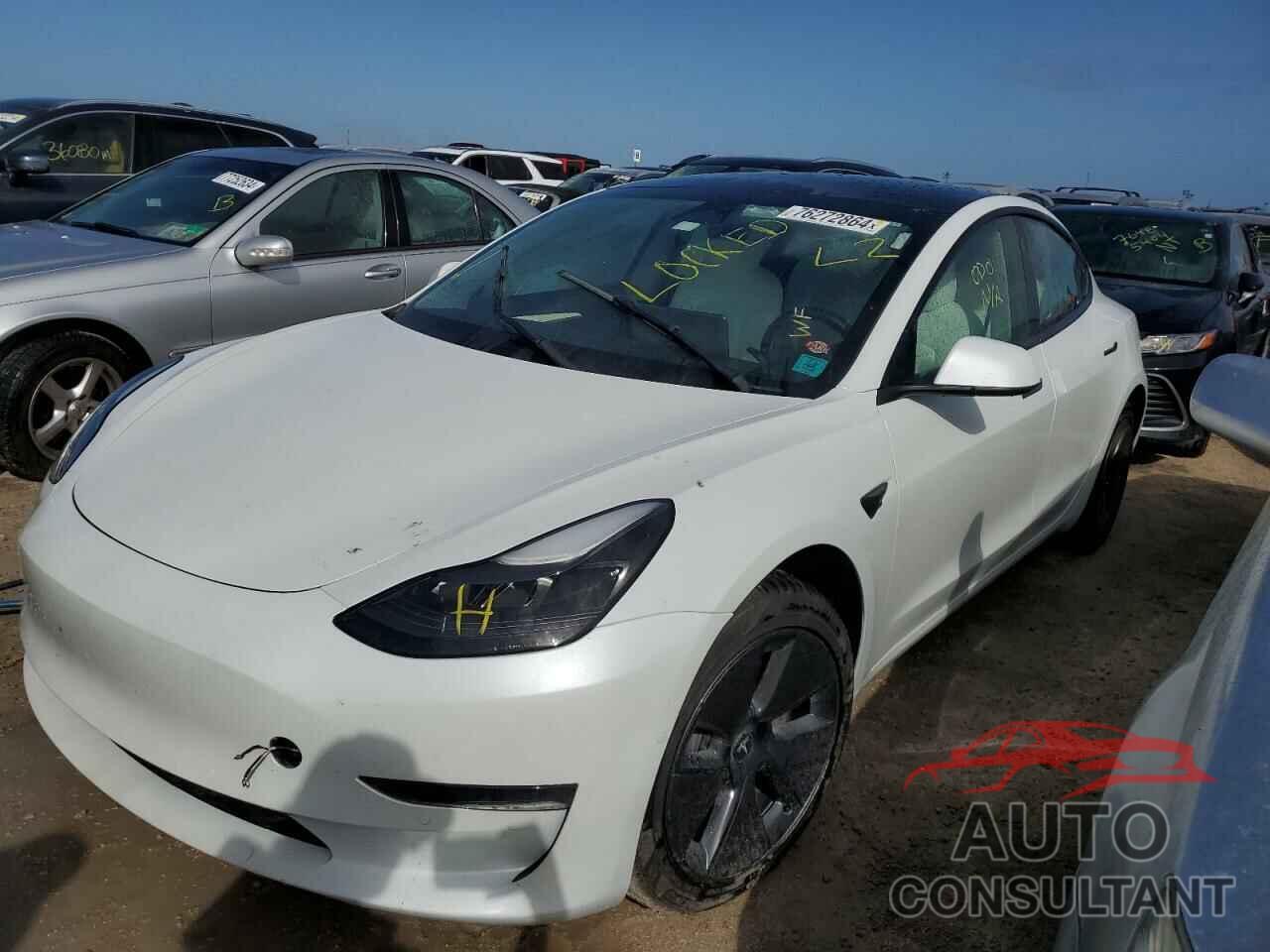 TESLA MODEL 3 2022 - 5YJ3E1EAXNF347124