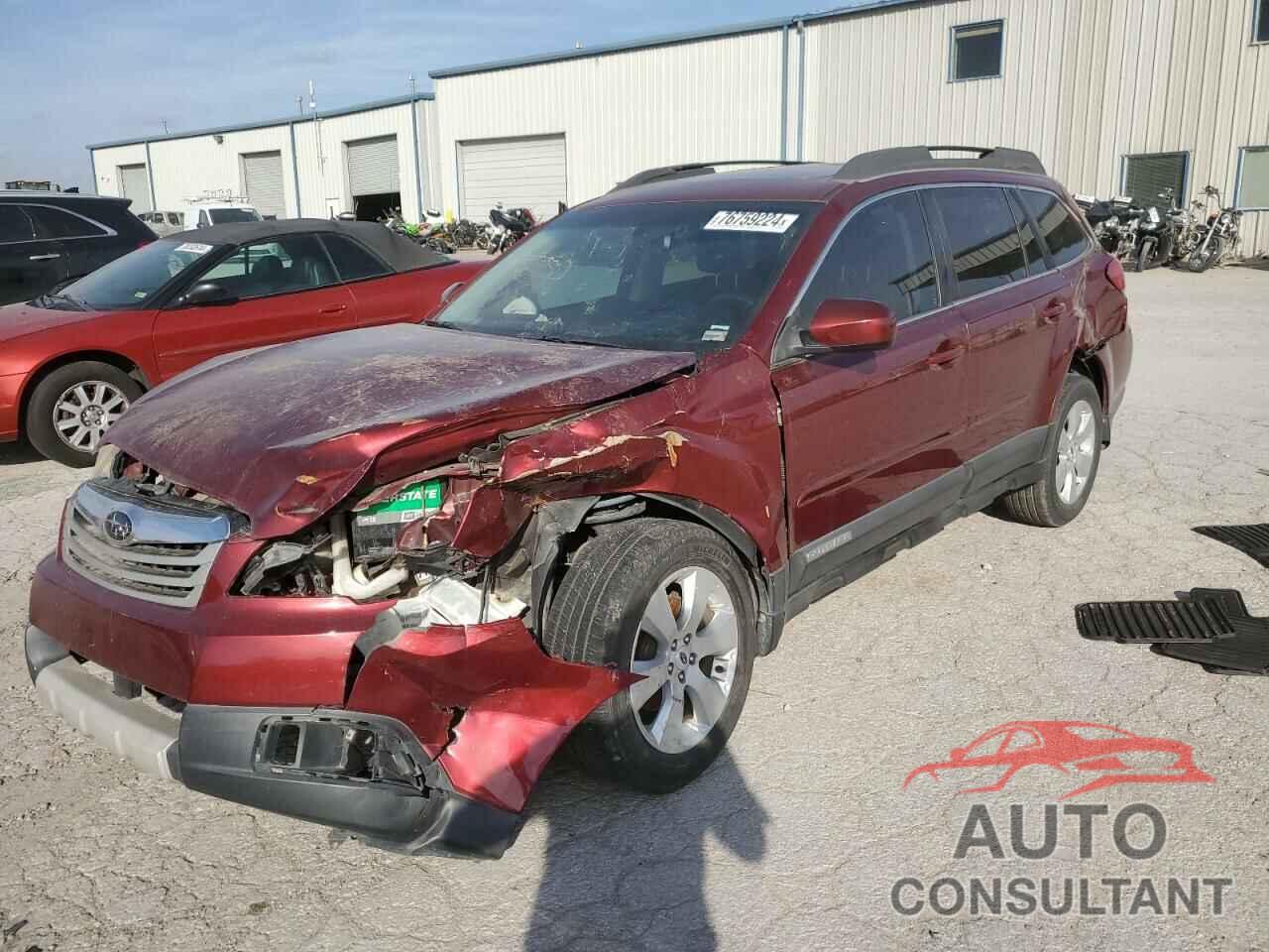 SUBARU OUTBACK 2012 - 4S4BRCKC2C3286889