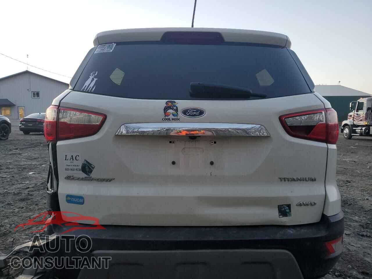 FORD ECOSPORT 2020 - MAJ6S3KL5LC351752