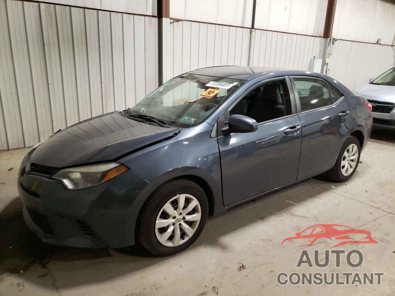 TOYOTA COROLLA 2015 - 2T1BURHEXFC380769