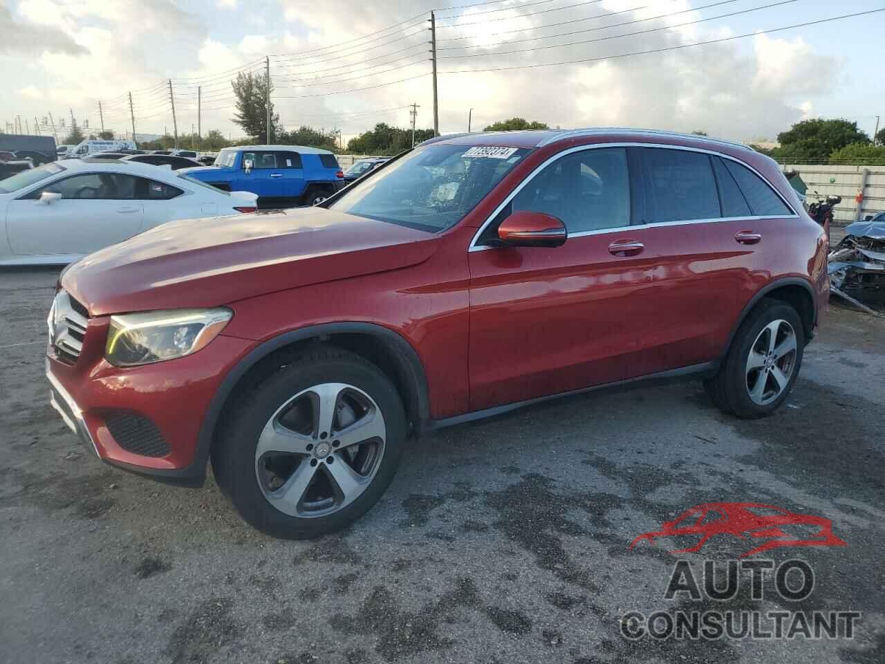 MERCEDES-BENZ GLC-CLASS 2016 - WDC0G4JBXGF039330