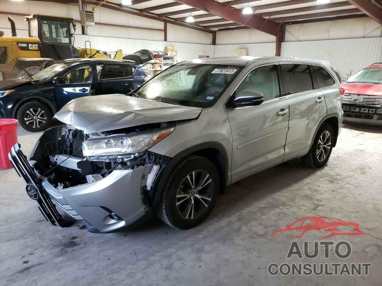 TOYOTA HIGHLANDER 2017 - 5TDZZRFH1HS225597
