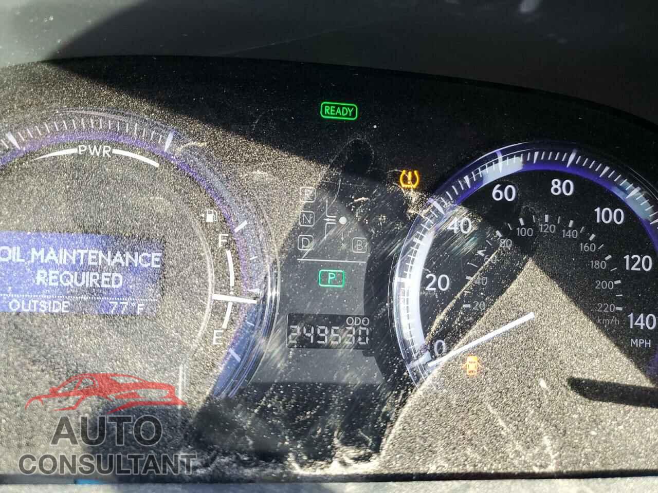 LEXUS HS 2010 - JTHBB1BA7A2031894