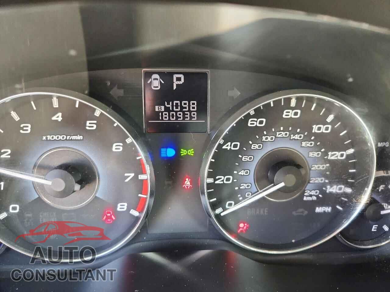 SUBARU OUTBACK 2010 - 4S4BRBGC8A3357643