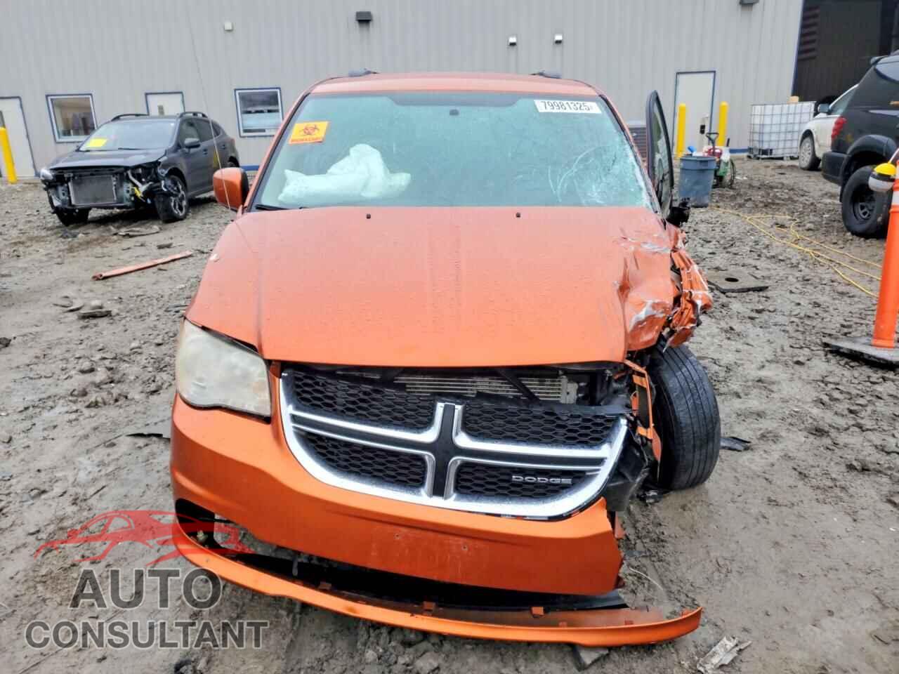 DODGE CARAVAN 2011 - 2D4RN5DGXBR756444