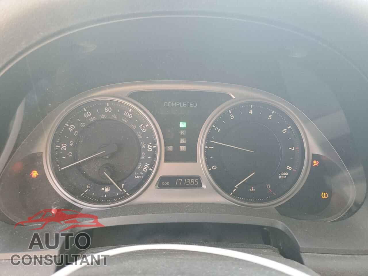 LEXUS IS 2010 - JTHBE5C22A5024971