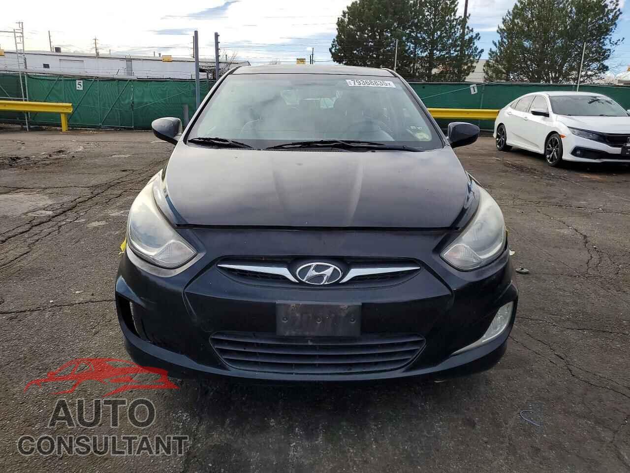 HYUNDAI ACCENT 2012 - KMHCU5AE6CU014888