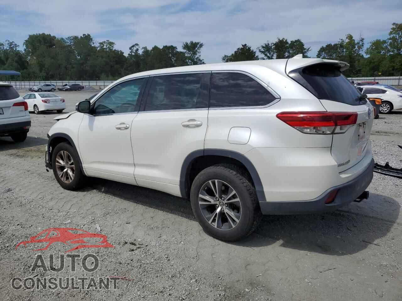 TOYOTA HIGHLANDER 2017 - 5TDZZRFH1HS204474