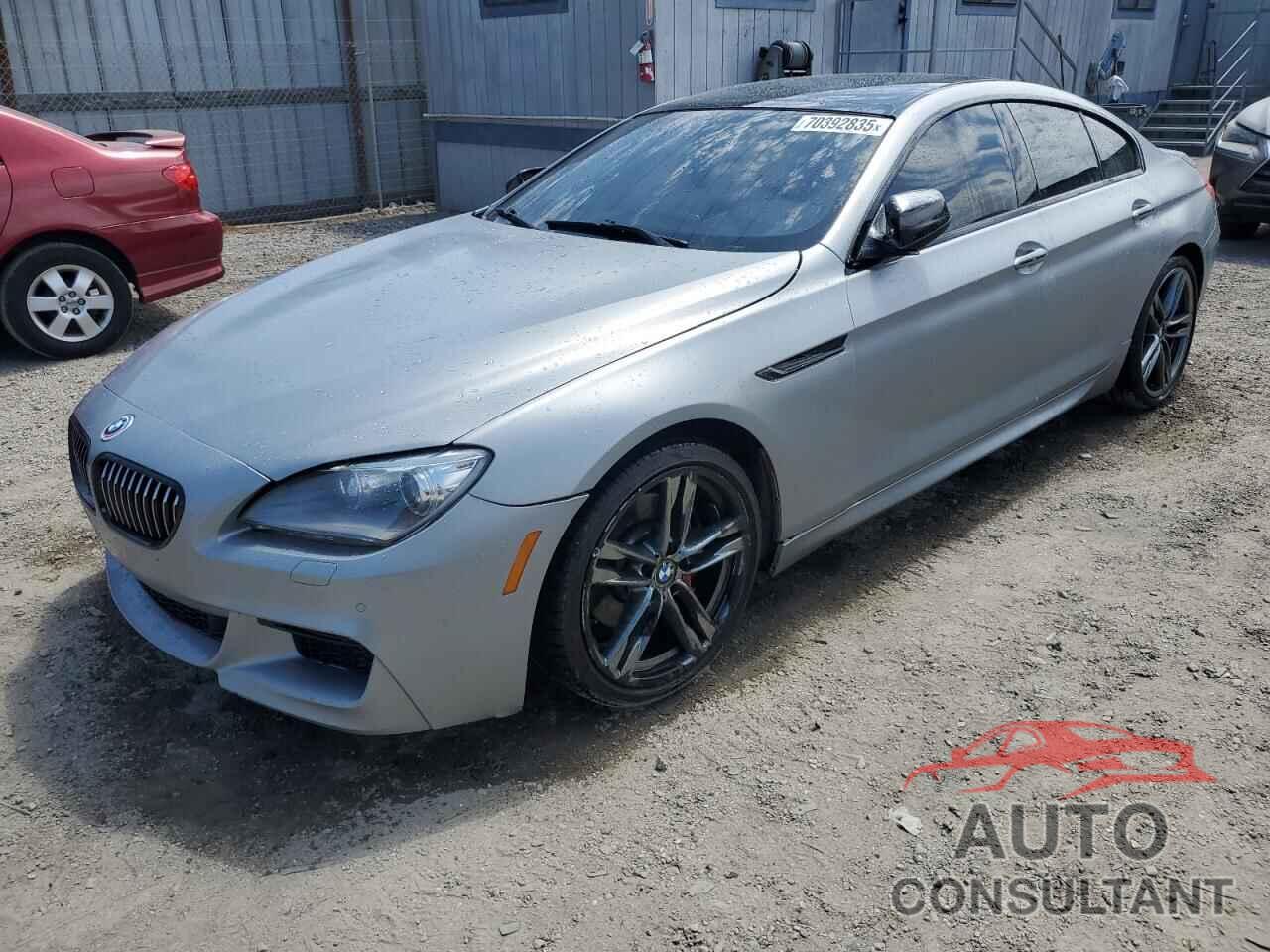 BMW 6 SERIES 2013 - WBA6A0C58DDZ03510