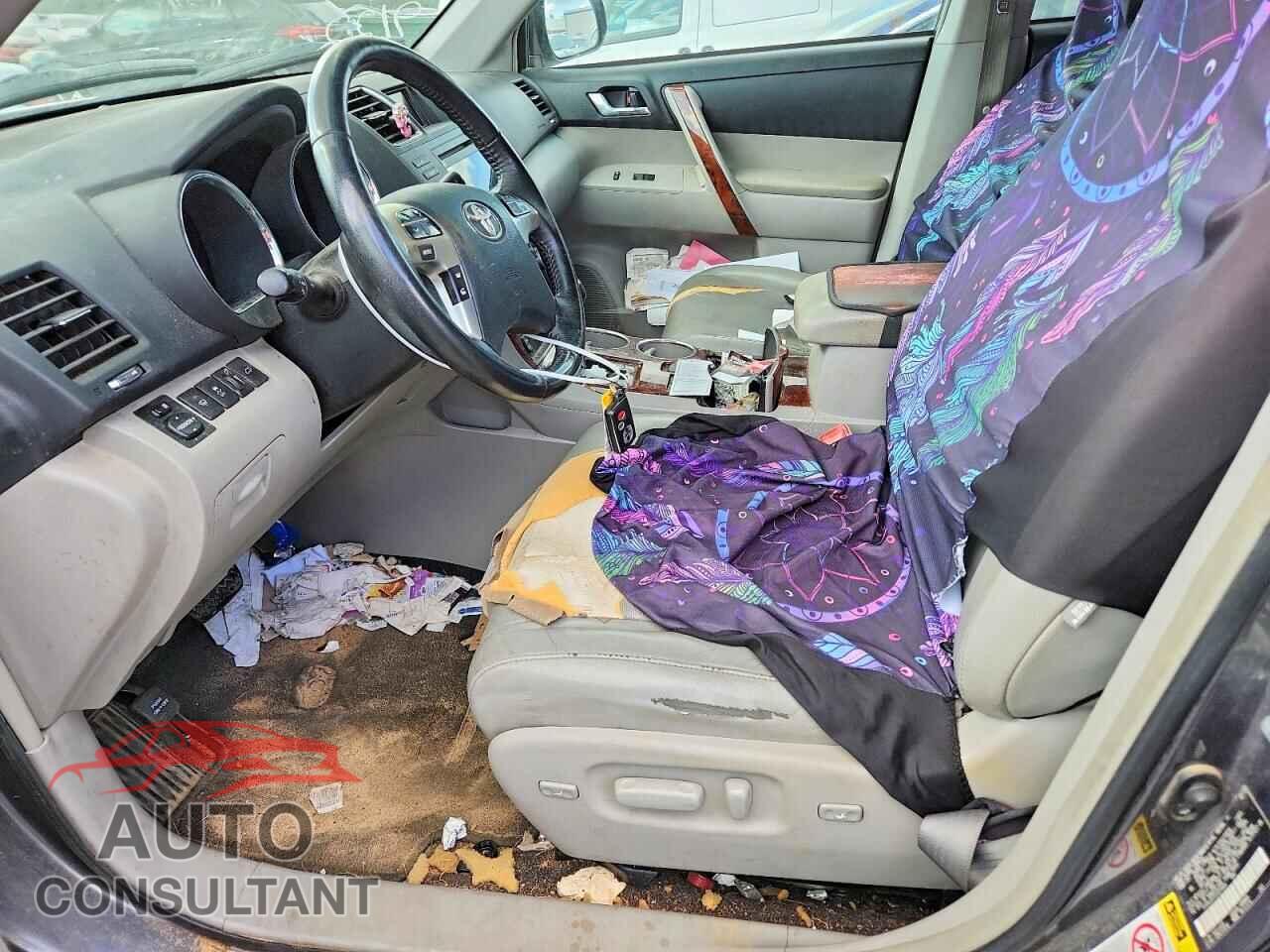 TOYOTA HIGHLANDER 2012 - 5TDYK3EH1CS070069