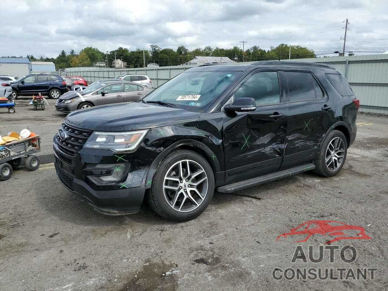 FORD EXPLORER 2017 - 1FM5K8GT3HGD34181