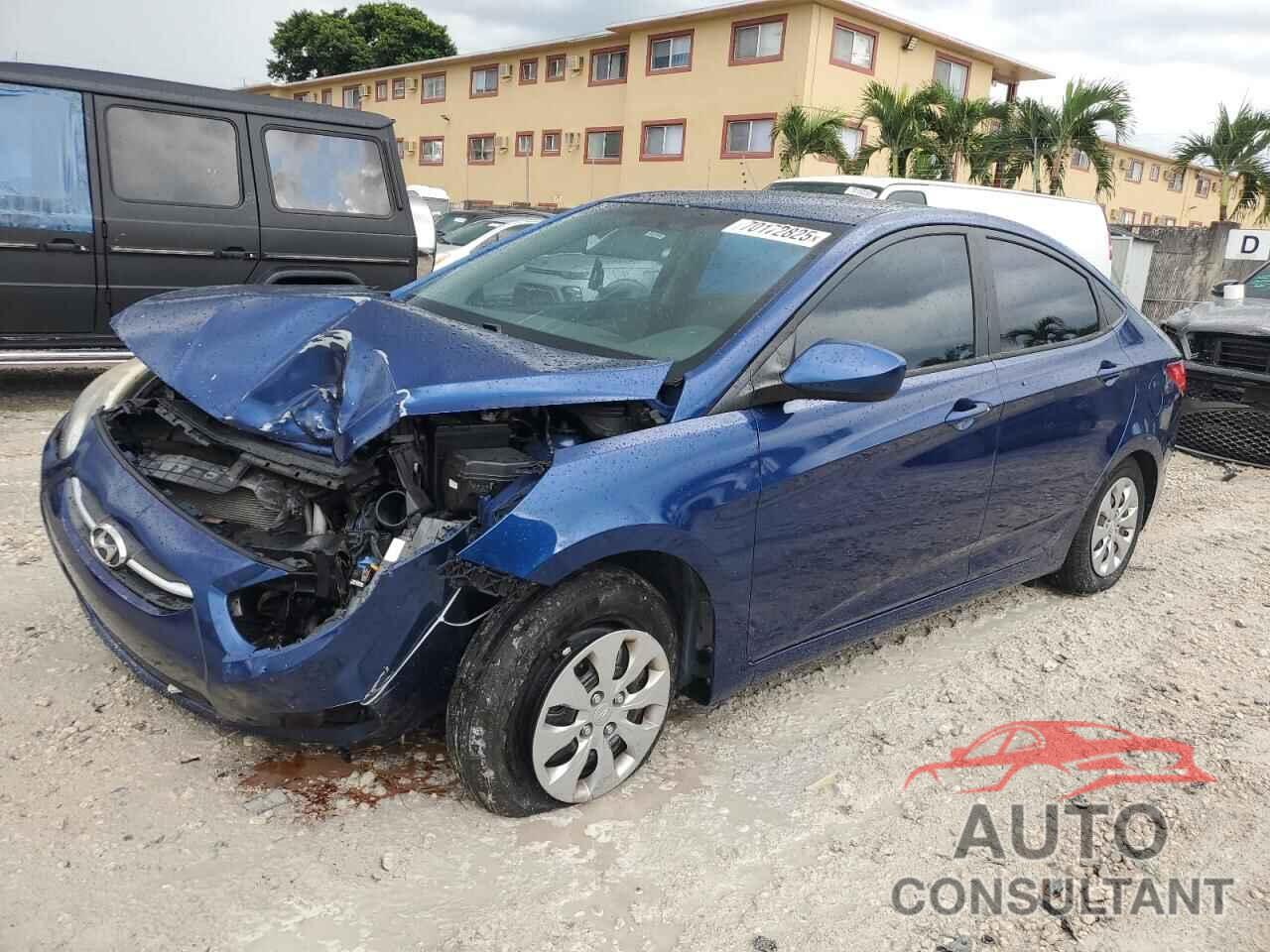 HYUNDAI ACCENT 2016 - KMHCT4AEXGU965923