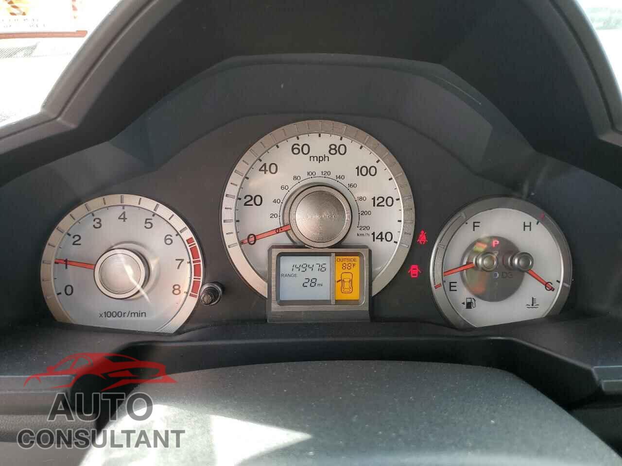 HONDA PILOT 2011 - 5FNYF4H52BB022305