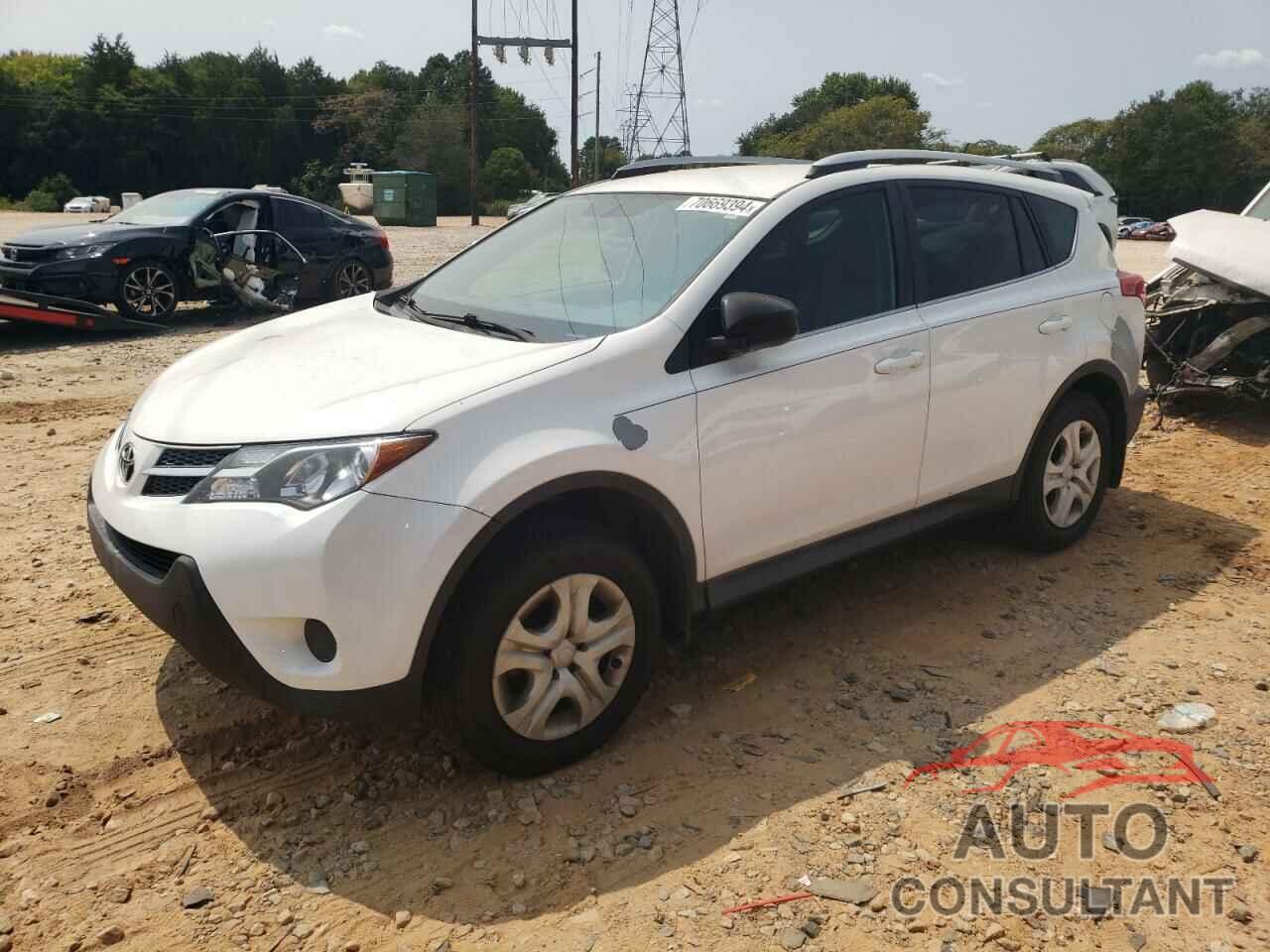 TOYOTA RAV4 2013 - 2T3BFREV8DW038190