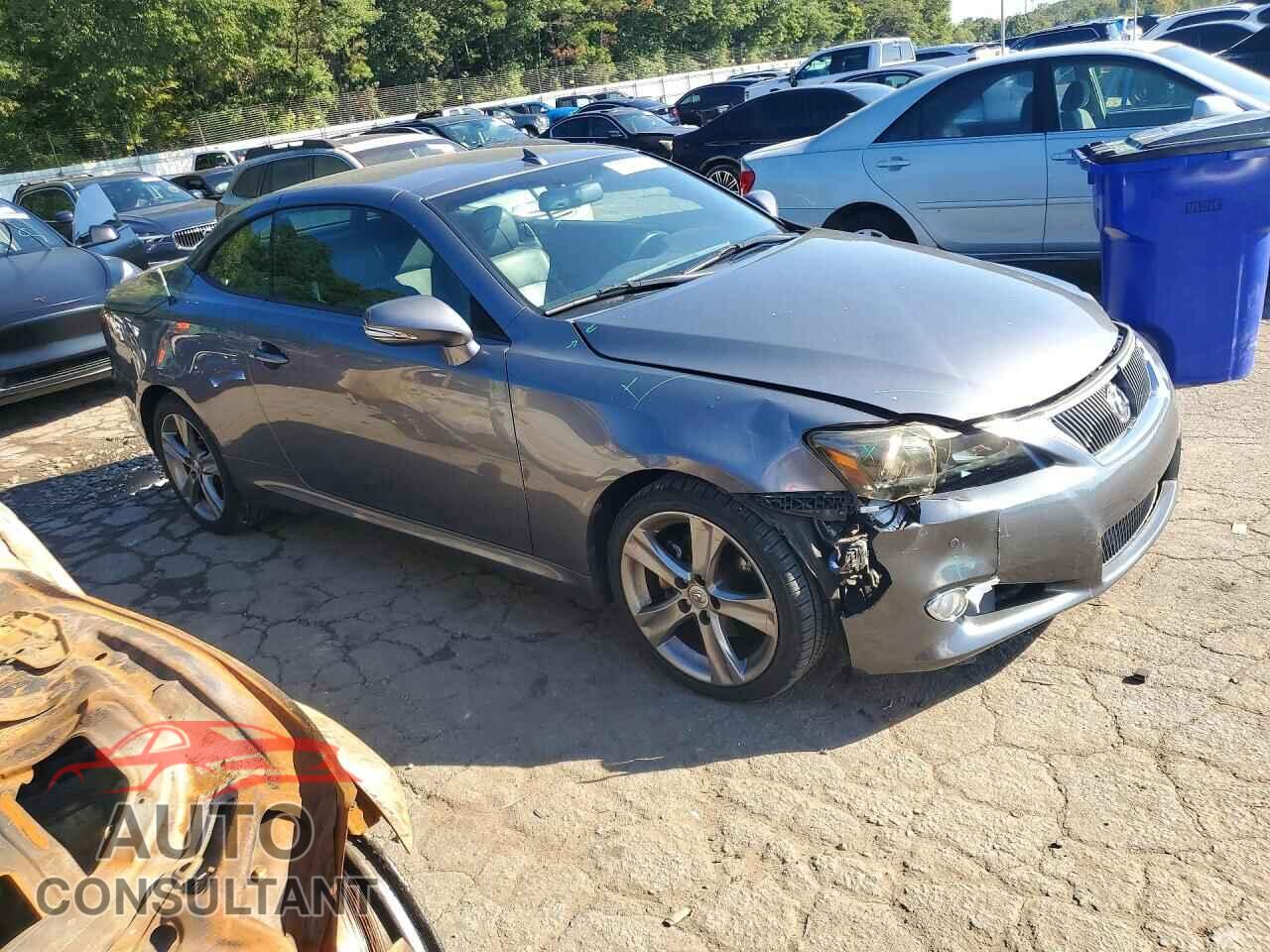 LEXUS IS 2012 - JTHFF2C28C2525364